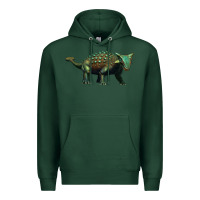 Sports Green ankylosaurus Premium Hoodie - Artiststas
