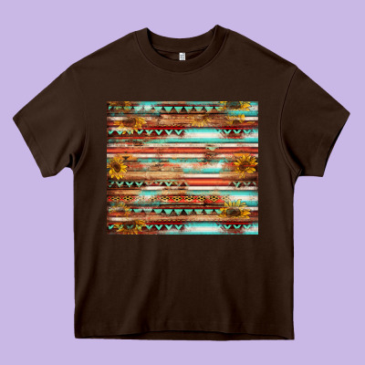 Sunflower Heavy Core Tee Designed By Jasminsmagicworld