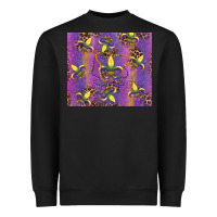 Black mardi gras fleur de lis Heavyweight Sweatshirt - RanaPortraitStore
