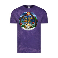 Cloud Purple oh holy night Vintage Tee - BundleAndBundleShop