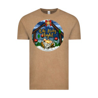Vintage Coffee oh holy night Vintage Tee - BundleAndBundleShop