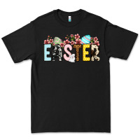 Black Western Easter Premium Tee - OliviaCreatesArt