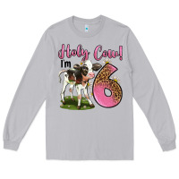 Moon Dust holy cow i'm 6 years old Long Sleeve Tee - LillyAllenDesigns