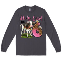 Smoke holy cow i'm 6 years old Long Sleeve Tee - LillyAllenDesigns