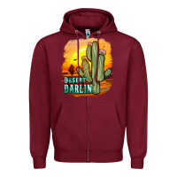 Burgundy desert darlin' Zipper Hoodie - JahusDesignShop