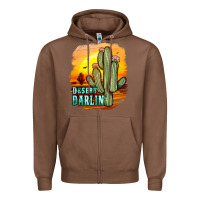 Chestnut desert darlin' Zipper Hoodie - JahusDesignShop
