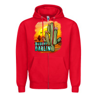 Red desert darlin' Zipper Hoodie - JahusDesignShop