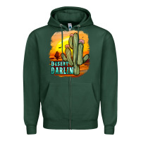 Sports Green desert darlin' Zipper Hoodie - JahusDesignShop