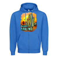 True Royal desert darlin' Zipper Hoodie - JahusDesignShop