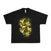 Black camouflage patch 1 Urban Heavy Tee - BundleAndBundleShop