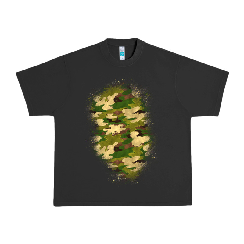 Camouflage Patch 1 Urban Heavy Tee by BundleAndBundleShop | Teevron