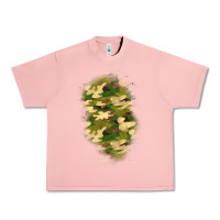 Salmon camouflage patch 1 Urban Heavy Tee - BundleAndBundleShop