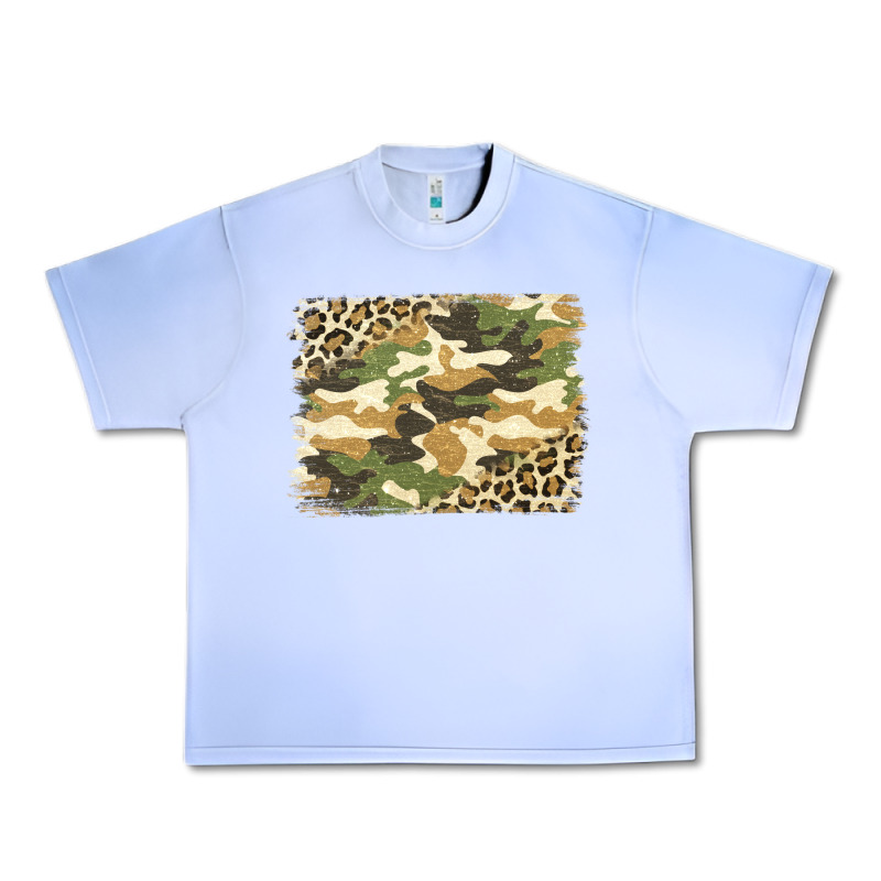 Leopard Camo Pattern Background Urban Heavy Tee by Jasminsmagicworld | Teevron