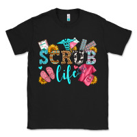 Black scrub life olivia Classic Tee - OliviaCreatesArt
