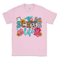 Bubblegum Pink scrub life olivia Classic Tee - OliviaCreatesArt