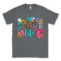 Charcoal Heather scrub life olivia Classic Tee - OliviaCreatesArt