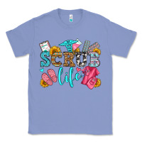 Colony Blue scrub life olivia Classic Tee - OliviaCreatesArt