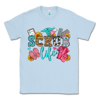Dusty Blue scrub life olivia Classic Tee - OliviaCreatesArt