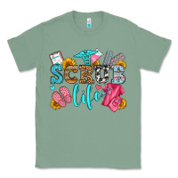 Sage scrub life olivia Classic Tee - OliviaCreatesArt