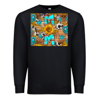 Black western mom Premium Sweatshirt - RanaPortraitStore