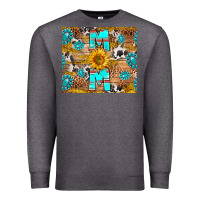 Charcoal Heather western mom Premium Sweatshirt - RanaPortraitStore