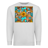 Dove Grey western mom Premium Sweatshirt - RanaPortraitStore