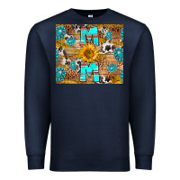 Navy western mom Premium Sweatshirt - RanaPortraitStore