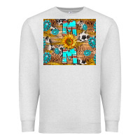 Oatmeal Heather western mom Premium Sweatshirt - RanaPortraitStore