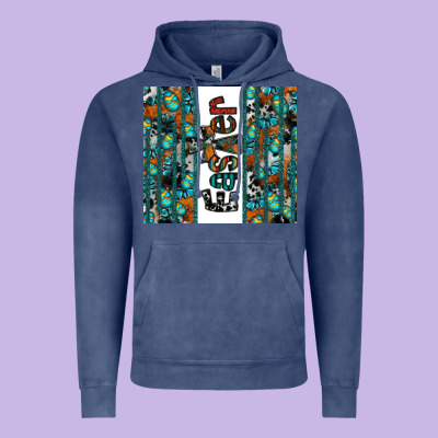Easter Vintage Hoodie Designed By Cowhidedigitalart