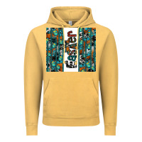 Vintage Mustard easter Vintage Hoodie - CowhideDigitalArt