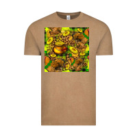 Vintage Coffee St. Patrick's Chicken With Pot Of Gold Vintage Tee - FaDigitalArtStudio