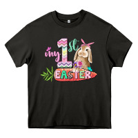 Asphalt My first Easter Day Heavy Core Tee - CowGirlArtShop