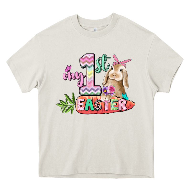 My First Easter Day Heavy Core Tee by CowGirlArtShop | Teevron