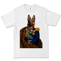 White Pet Portraits, Custom Pet Portraits, Renaissance Pet Portraits, Custom Premium Tee - RanaPortraitStore