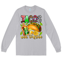 Moon Dust Tacos And Tequila Long Sleeve Tee - CowhideDigitalArt
