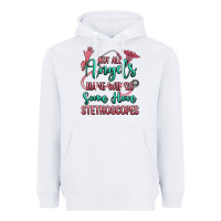 White not all angels have wings some have stethoscopes Heavyweight Hoodie - RanaPortraitStore