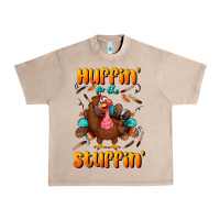 French Oak huffin' for the stuffin' Urban Heavy Tee - BundleAndBundleShop