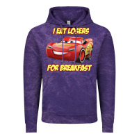 Cloud Purple movie cartoon cars Vintage Hoodie - DesigneFamous