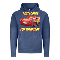 Vintage Denim movie cartoon cars Vintage Hoodie - DesigneFamous