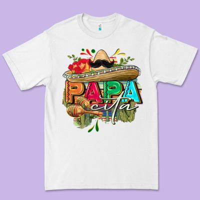 Papacita Premium Tee Designed By Fadigitalartstudio