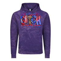 Cloud Purple boom bitch get out the way Vintage Hoodie - CowhideDigitalArt