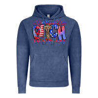 Vintage Denim boom bitch get out the way Vintage Hoodie - CowhideDigitalArt