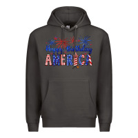 Smoke happy birthday america Premium Hoodie - Artiststas