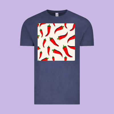 Mexico Seamless Pattern Vintage Tee Designed By Fadigitalartstudio