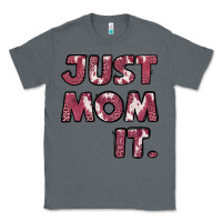 Charcoal Heather just mom it pink Classic Tee - Jasminsmagicworld