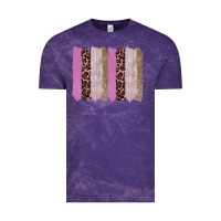 Cloud Purple pink glitter leopard brushstroke background Vintage Tee - RanaPortraitStore
