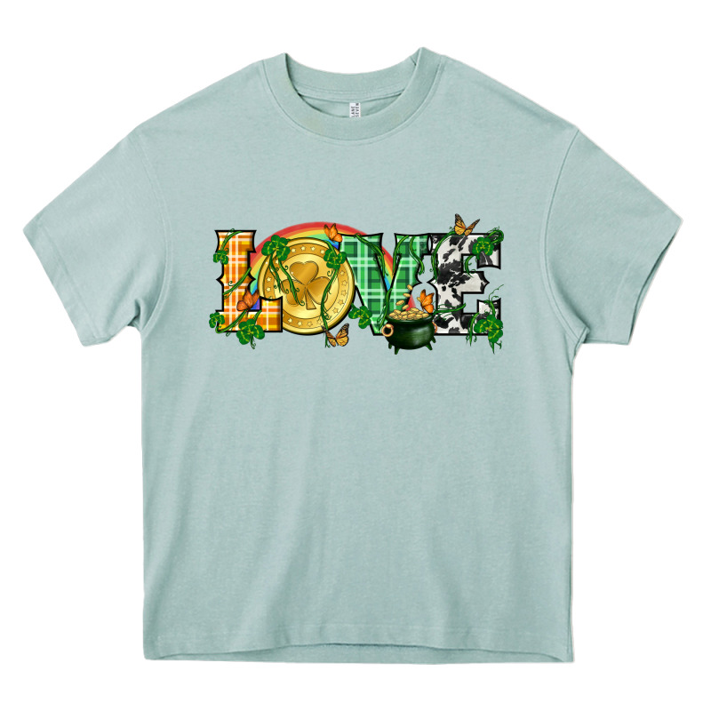Western Love St. Patrick's Day P Heavy Core Tee by CowGirlArtShop | Teevron