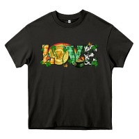 Asphalt Western love St. Patrick's Day p Heavy Core Tee - CowGirlArtShop