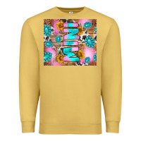 Antique Gold western mini Premium Sweatshirt - RanaPortraitStore