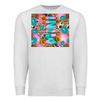 Oatmeal Heather western mini Premium Sweatshirt - RanaPortraitStore